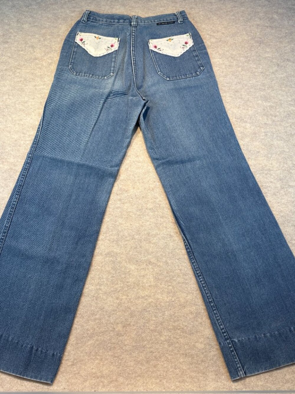 VTG 70s Classic Wide-Leg Organically Grown by Arpeja Blue Jeans